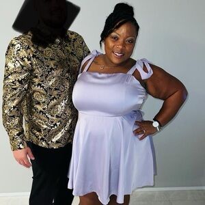 Fashion Nova Lilac Dress 2X